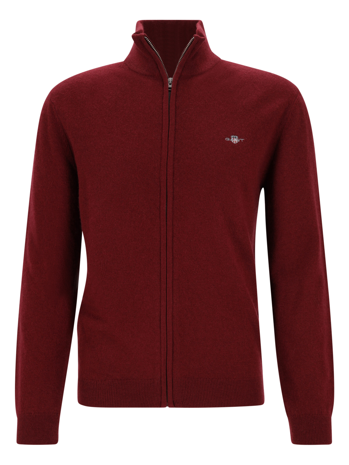 EXTRAFINE LAMBSWOOL ZIP CARDIGAN male