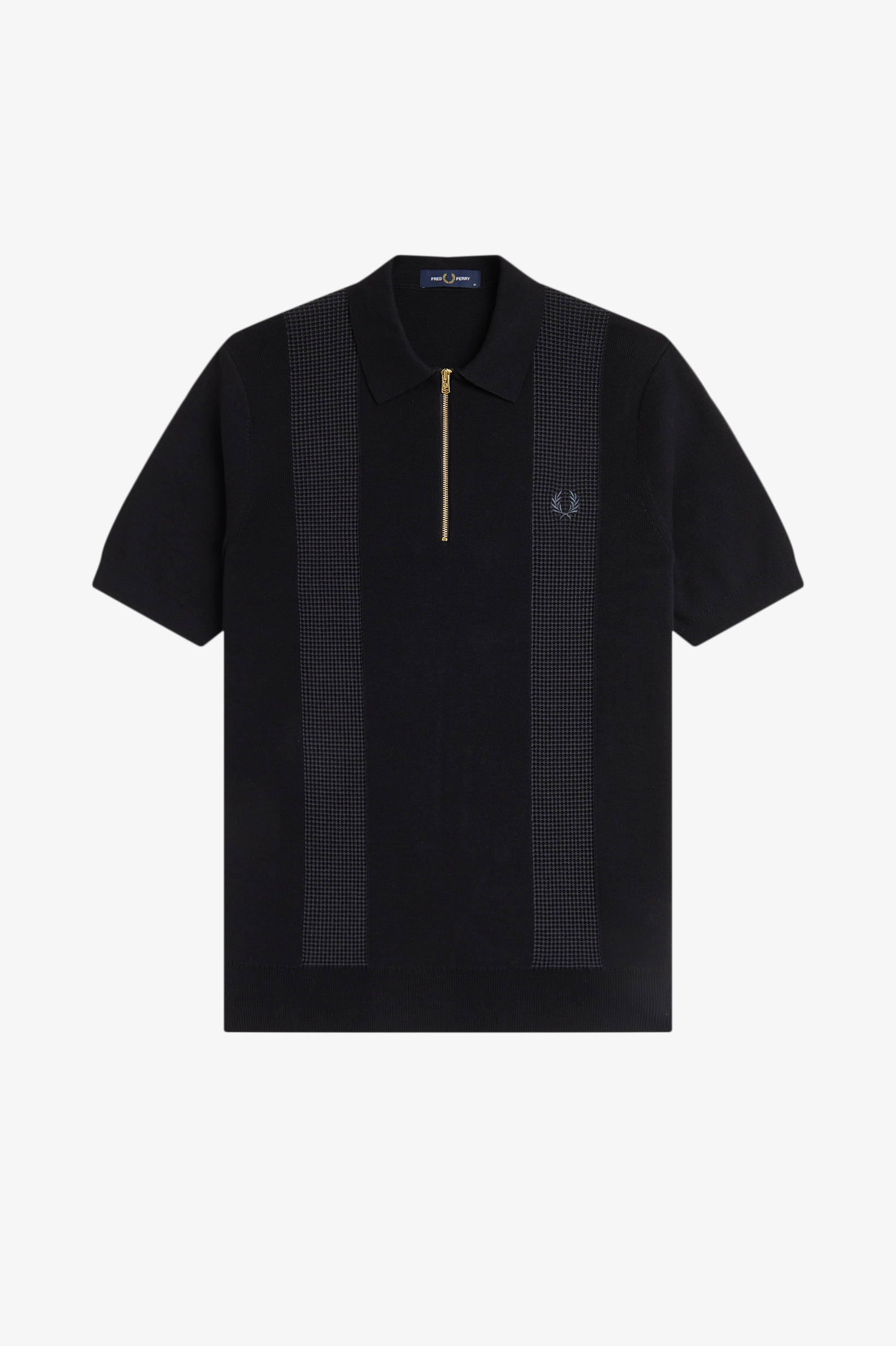 PANEL DETAIL KNITTED SHIRT male