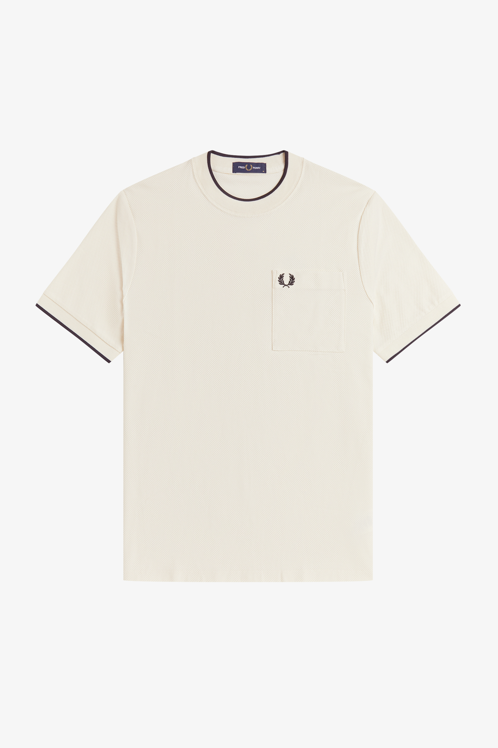 POCKET DETAIL PIQUE T-SHIRT male