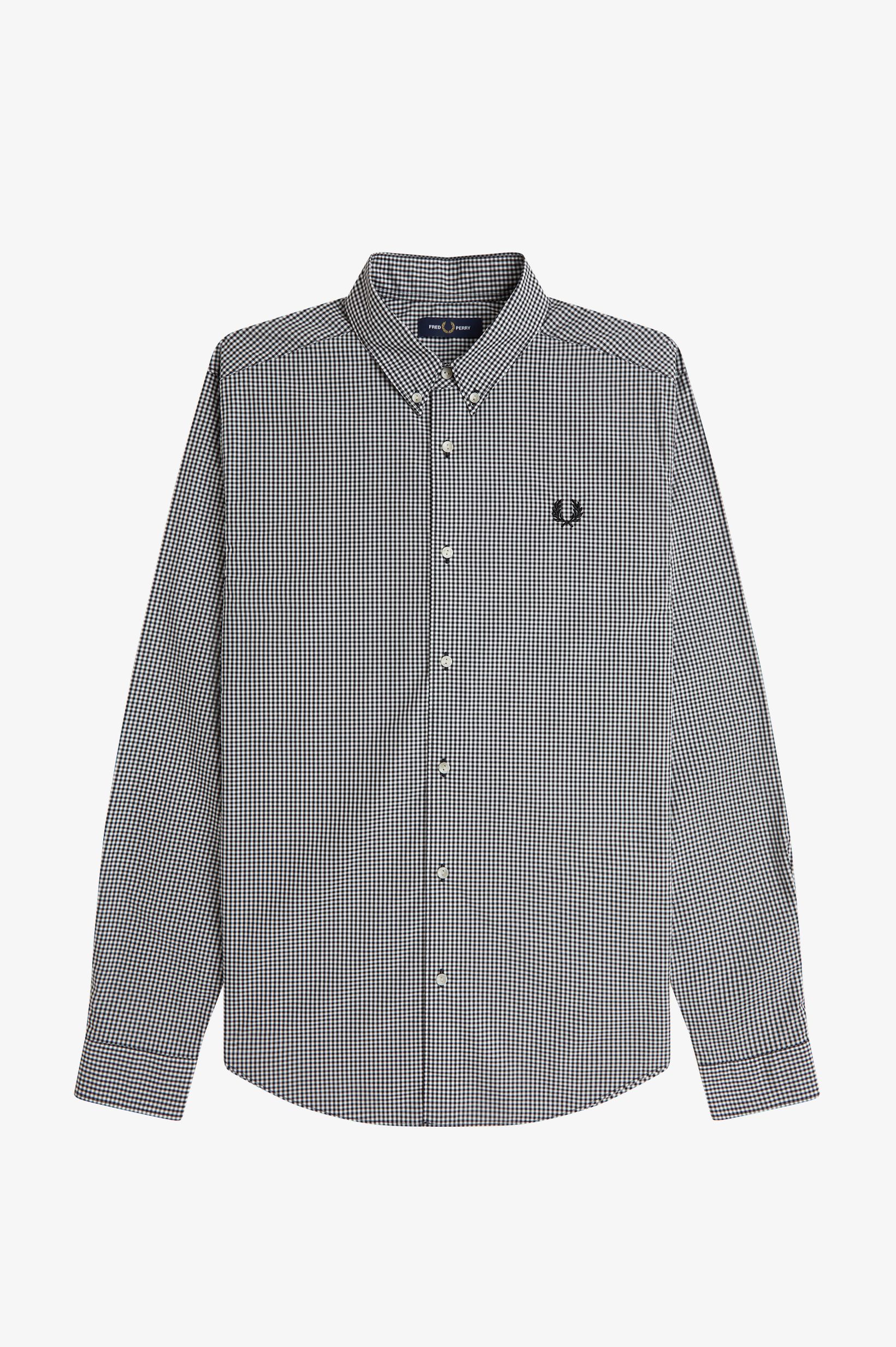 Micro Gingham Shirt male