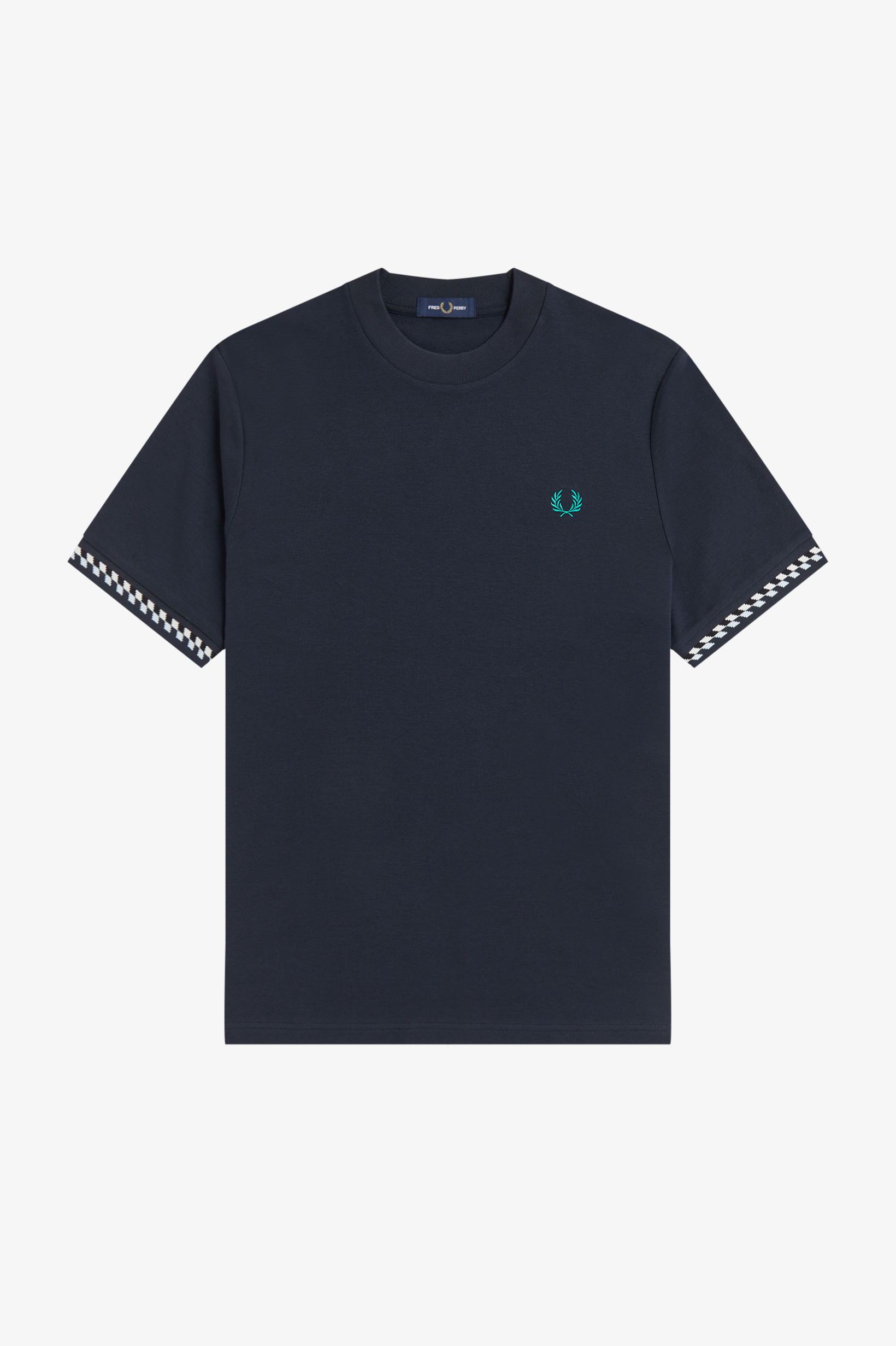 JACQUARD CUFF T-SHIRT male