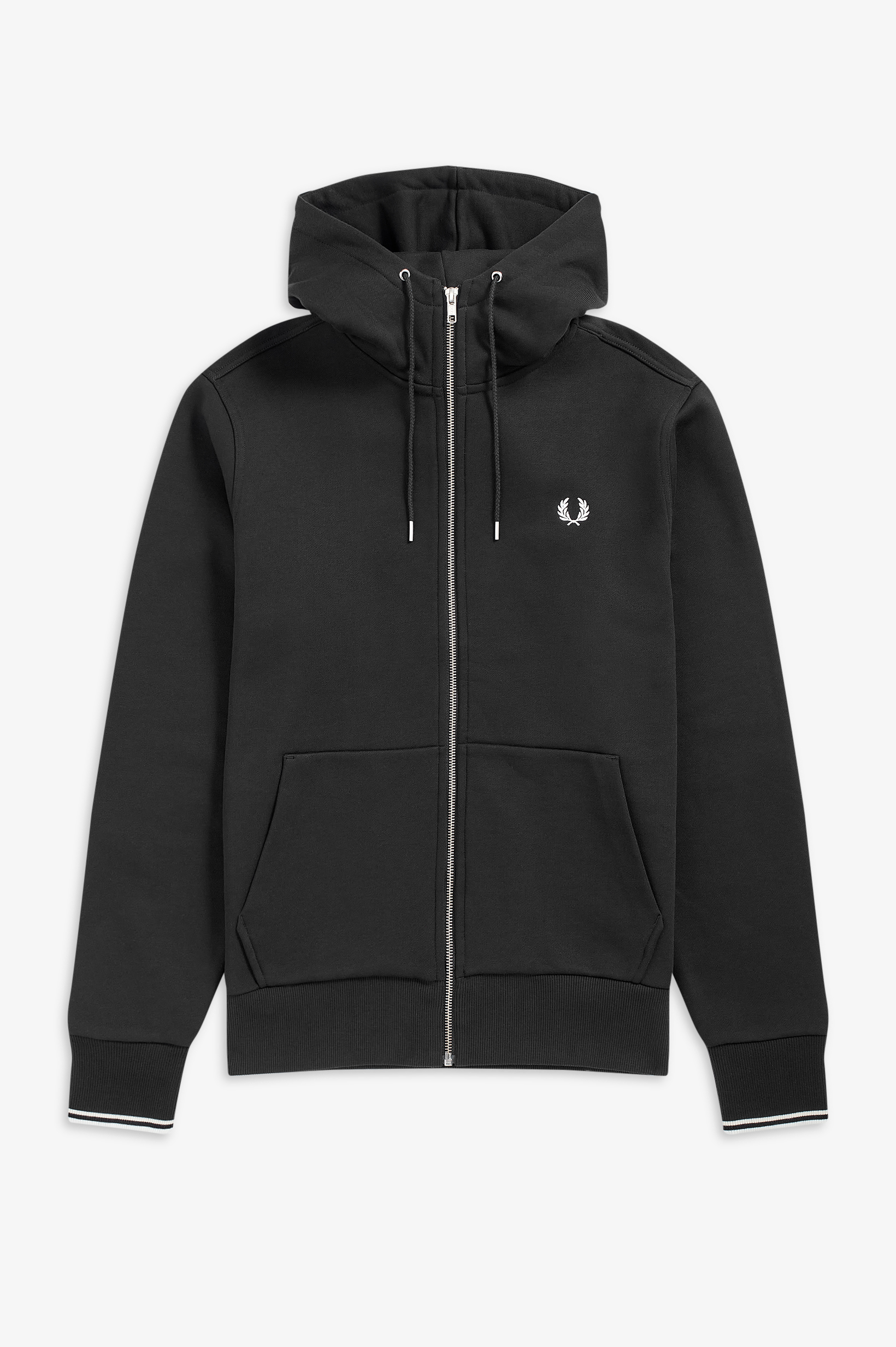 HOODED ZIP THROUGH SWEATSHIRT male