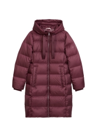 COAT, DOWN FILLED, WITH HOOD, WELT