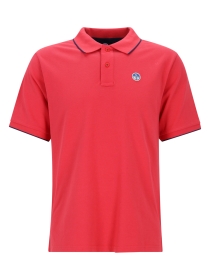 POLO SHORT SLEEVE COLLAR W/STRIPED