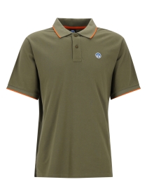 POLO SHORT SLEEVE COLLAR W/STRIPED
