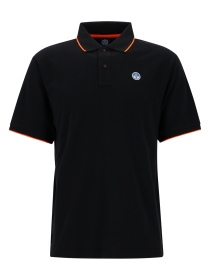 POLO SHORT SLEEVE COLLAR W/STRIPED