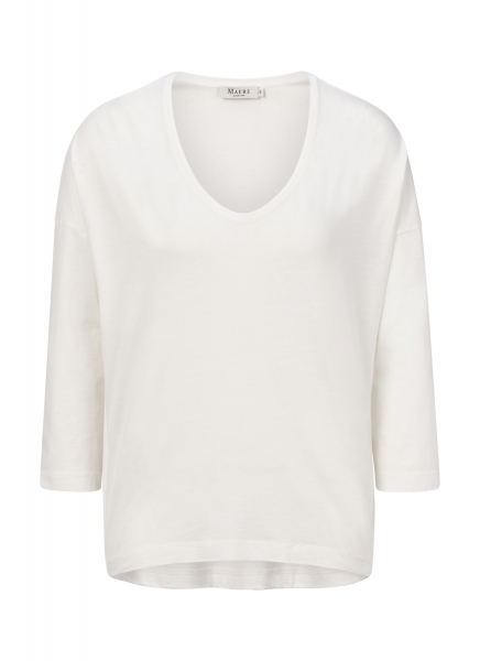 T-SHIRT V-AUSSCHNITT, 1/2 ARM
