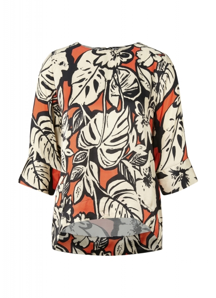 SHIRT RUNDHALS 3/4 ARM