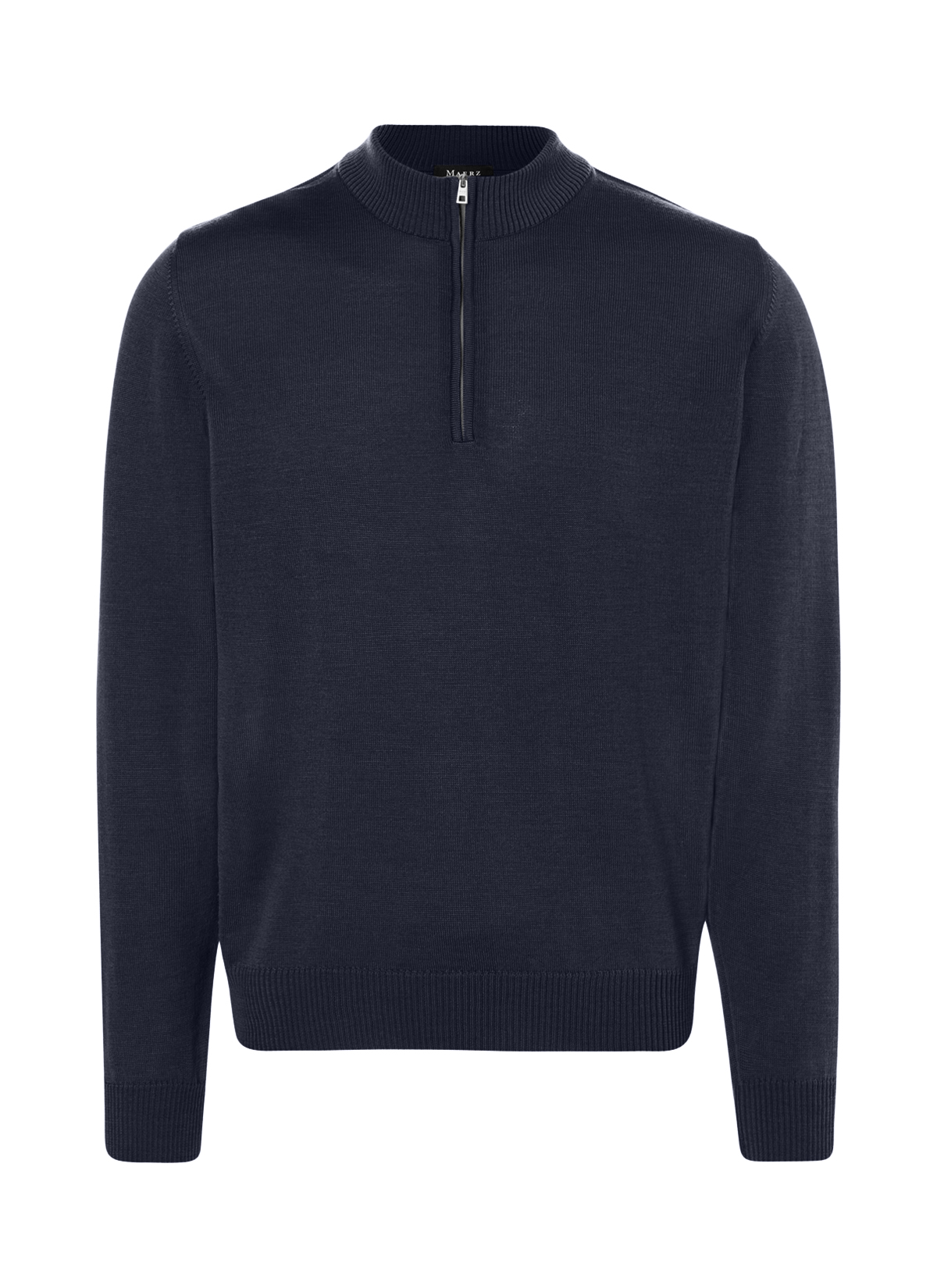 Pullover Stehkragen Zip 1/1 Arm male