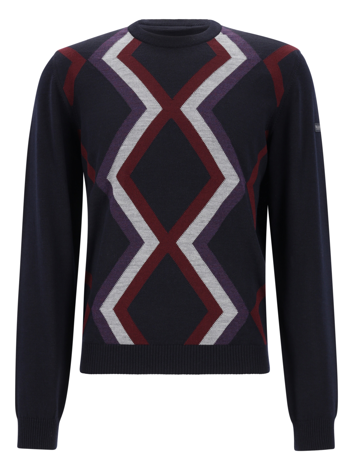 Pullover Rundhals 1/1 Arm male