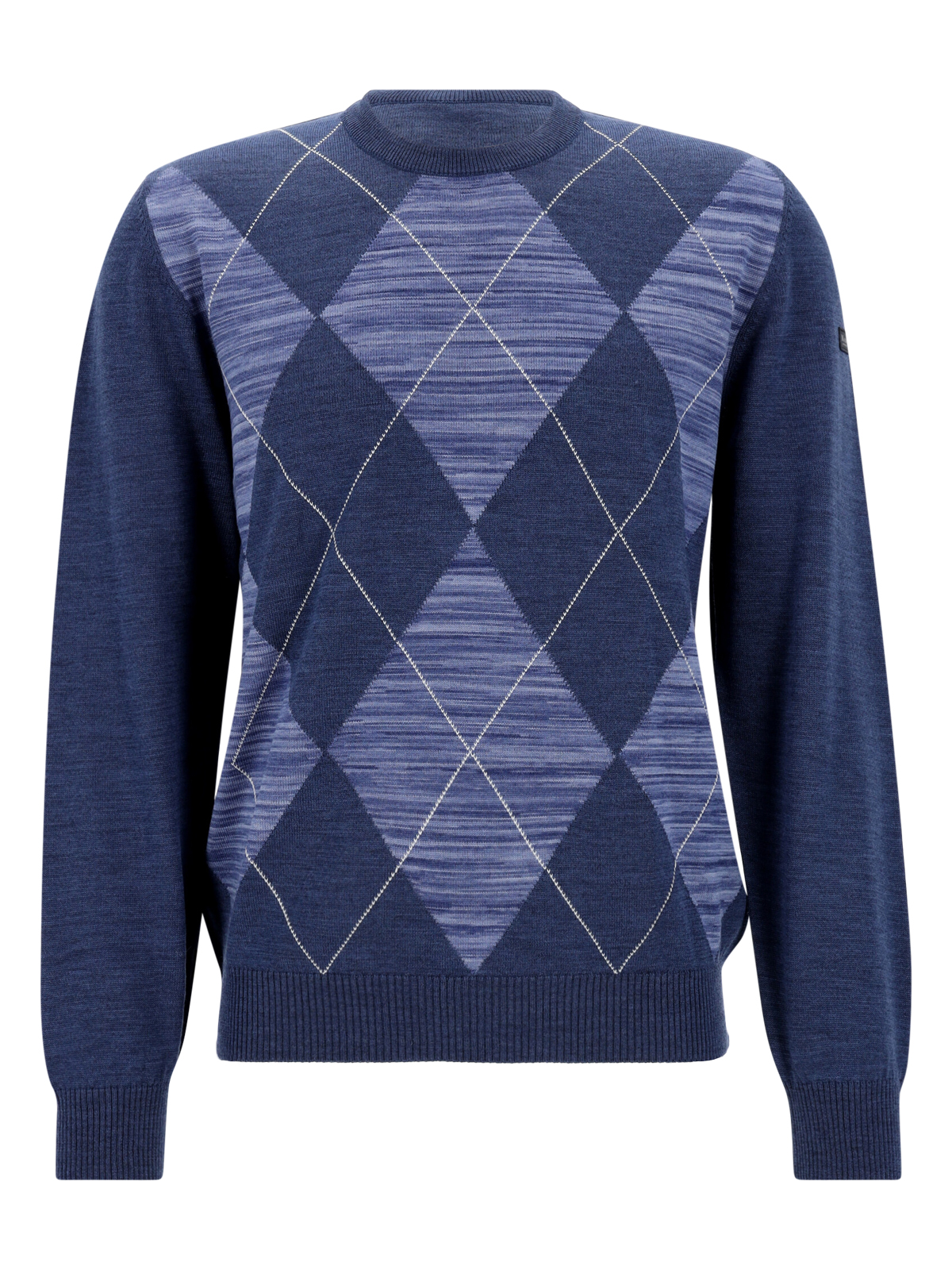 Pullover Rundhals 1/1 Arm male
