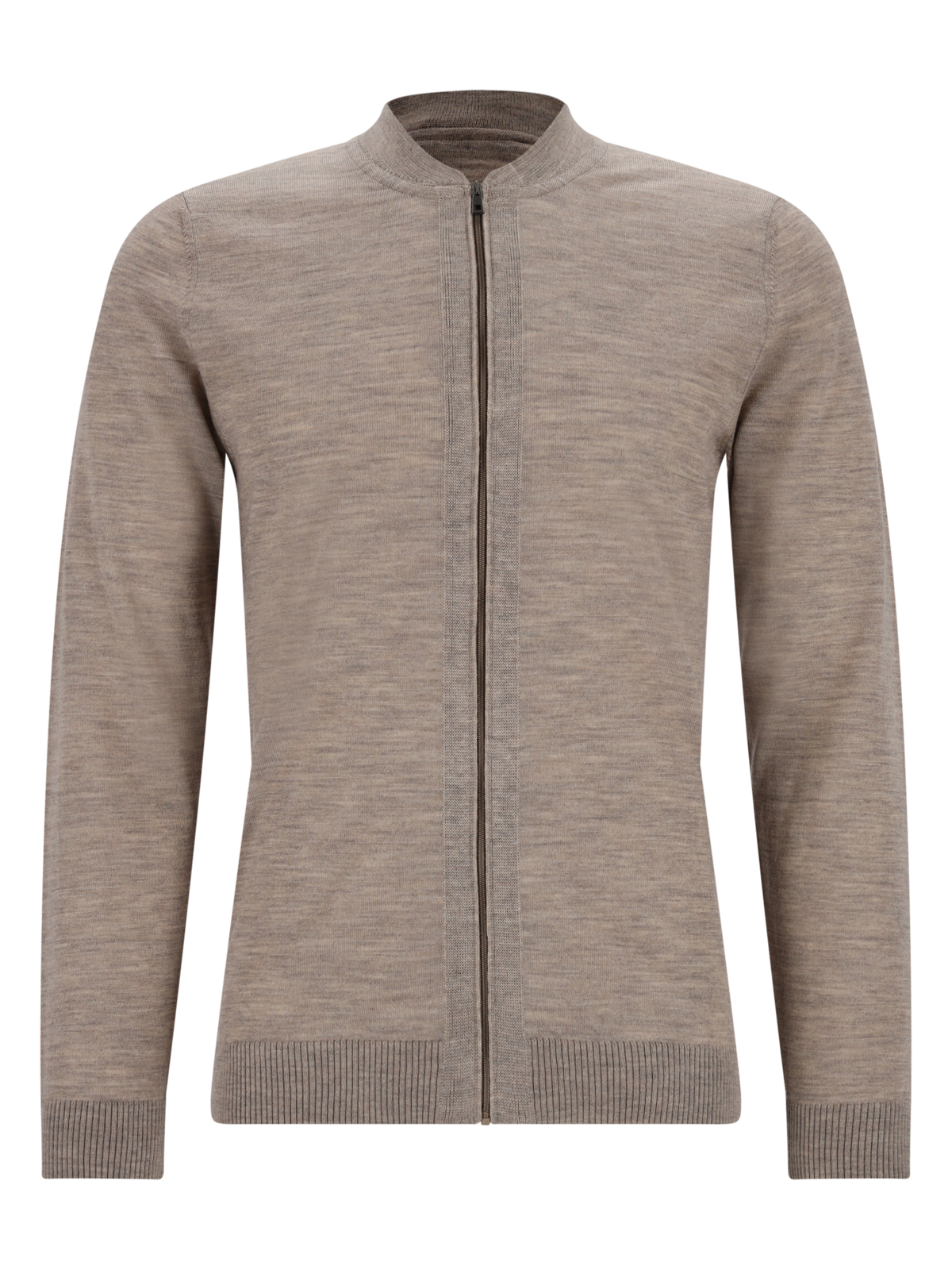 Strickjacke Zip 1/1 Arm male