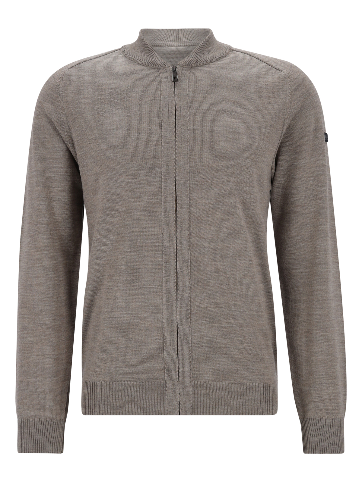 Strickjacke Zip 1/1 Arm male
