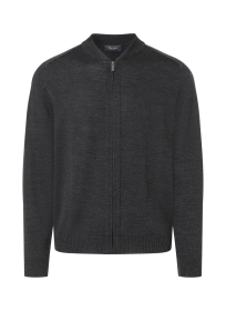 Strickjacke Zip 1/1 Arm