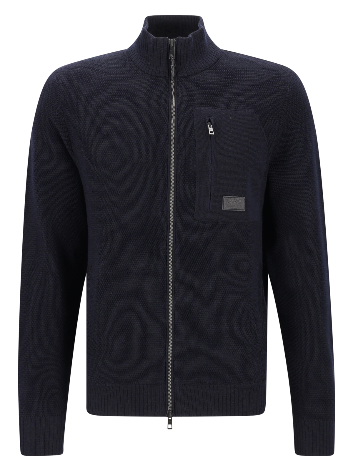 Strickjacke Zip 1/1 Arm male