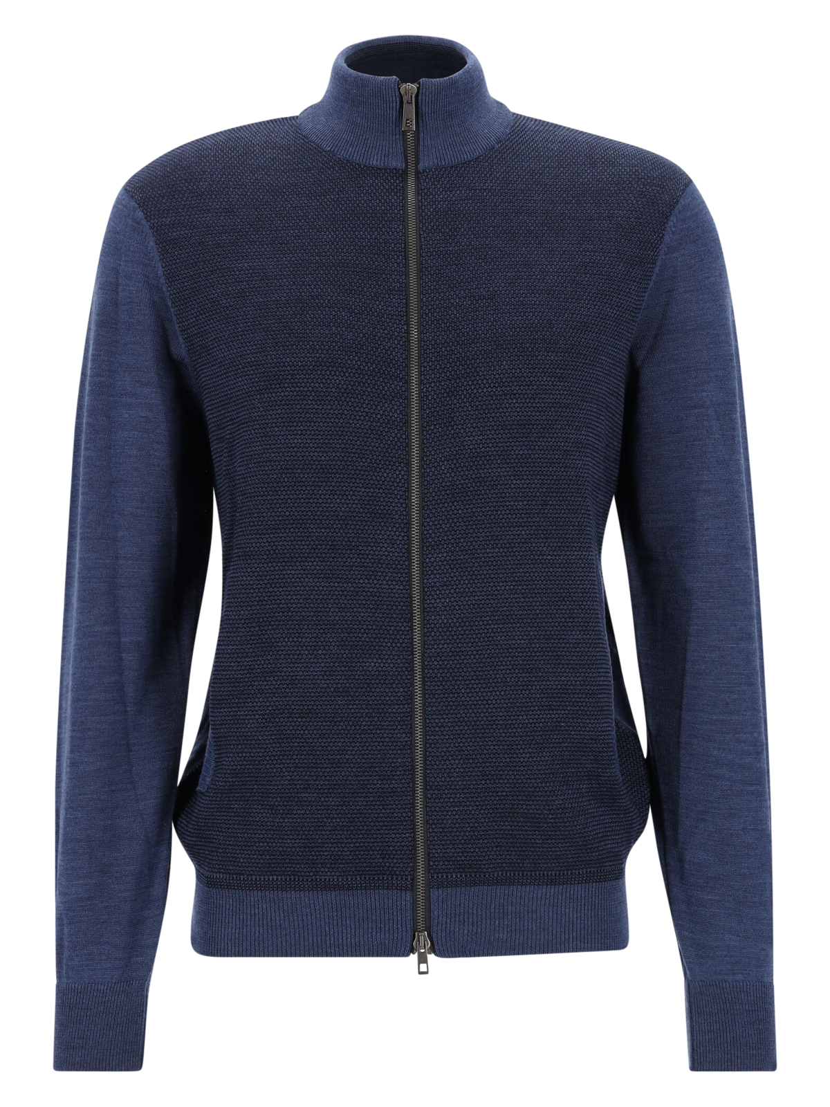 Strickjacke Zip 1/1 Arm male