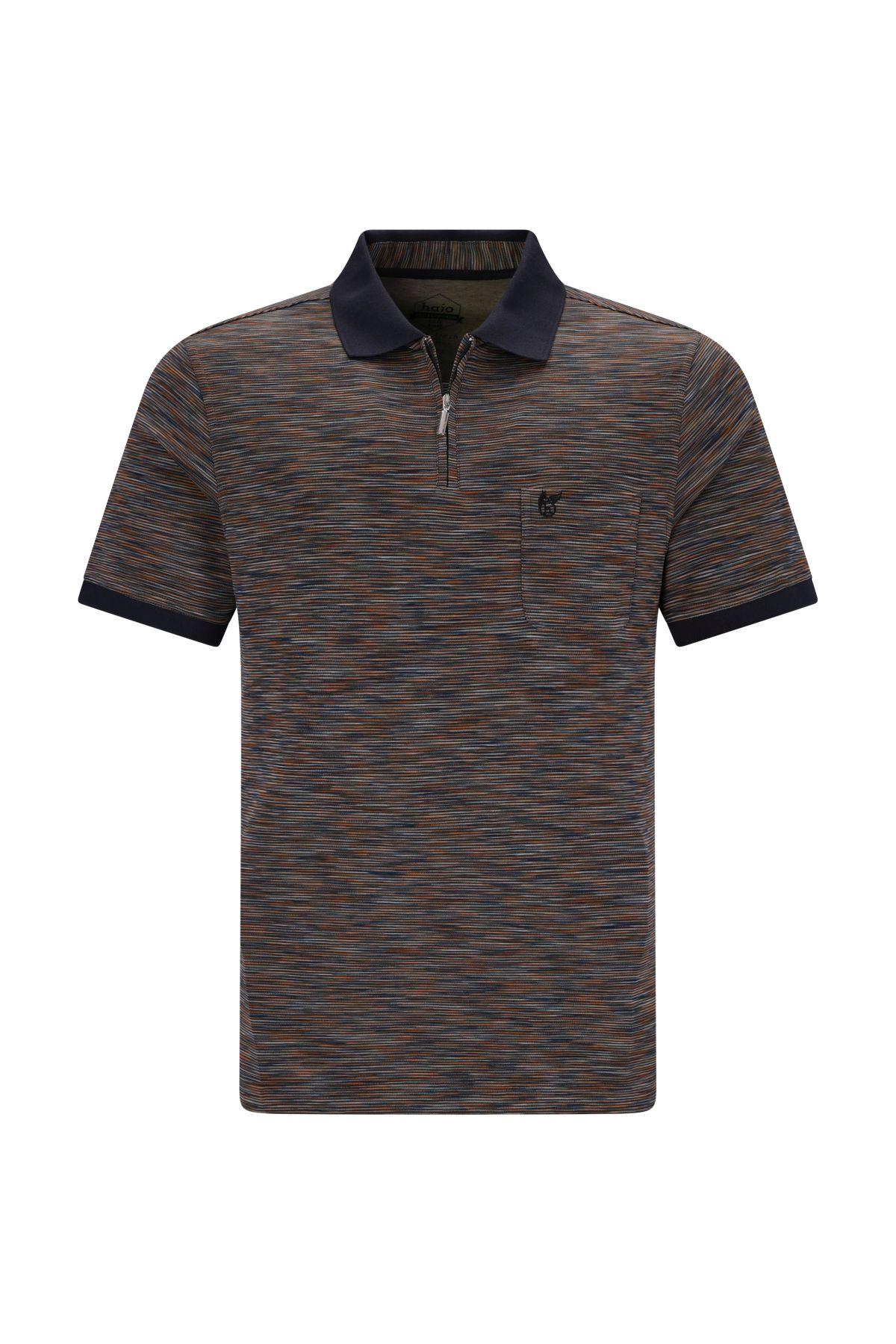 XXXL H Poloshirt Softknit male