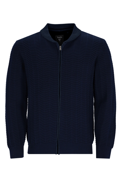 Zick/Zack Struktur H Strickjacke male