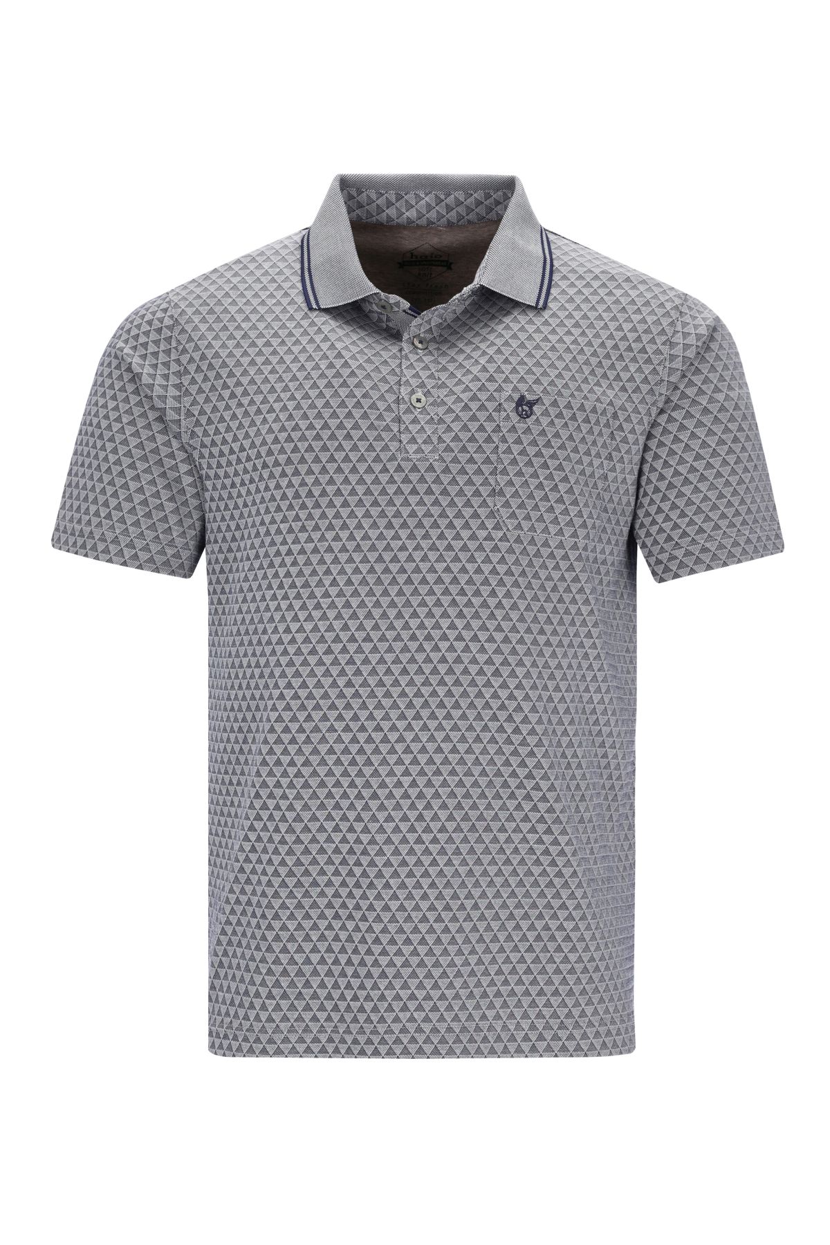 Dreieck Jacquard H Poloshirt Softkn male