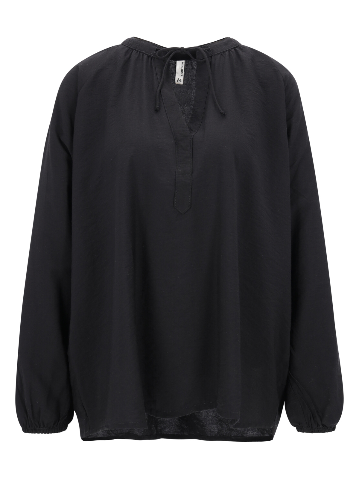 DOB Bluse,lange Raglanärmel, V-Auss female