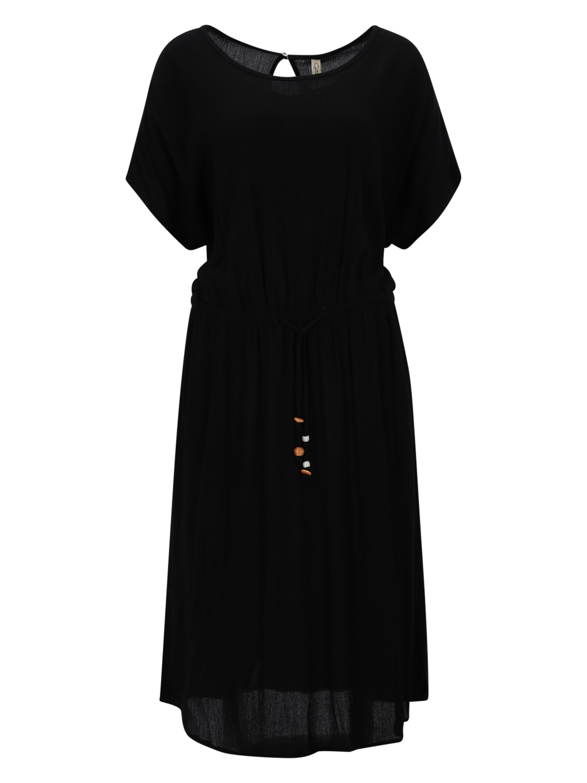 DOB Midi Kleid,kurzarm,Rundhals mit female