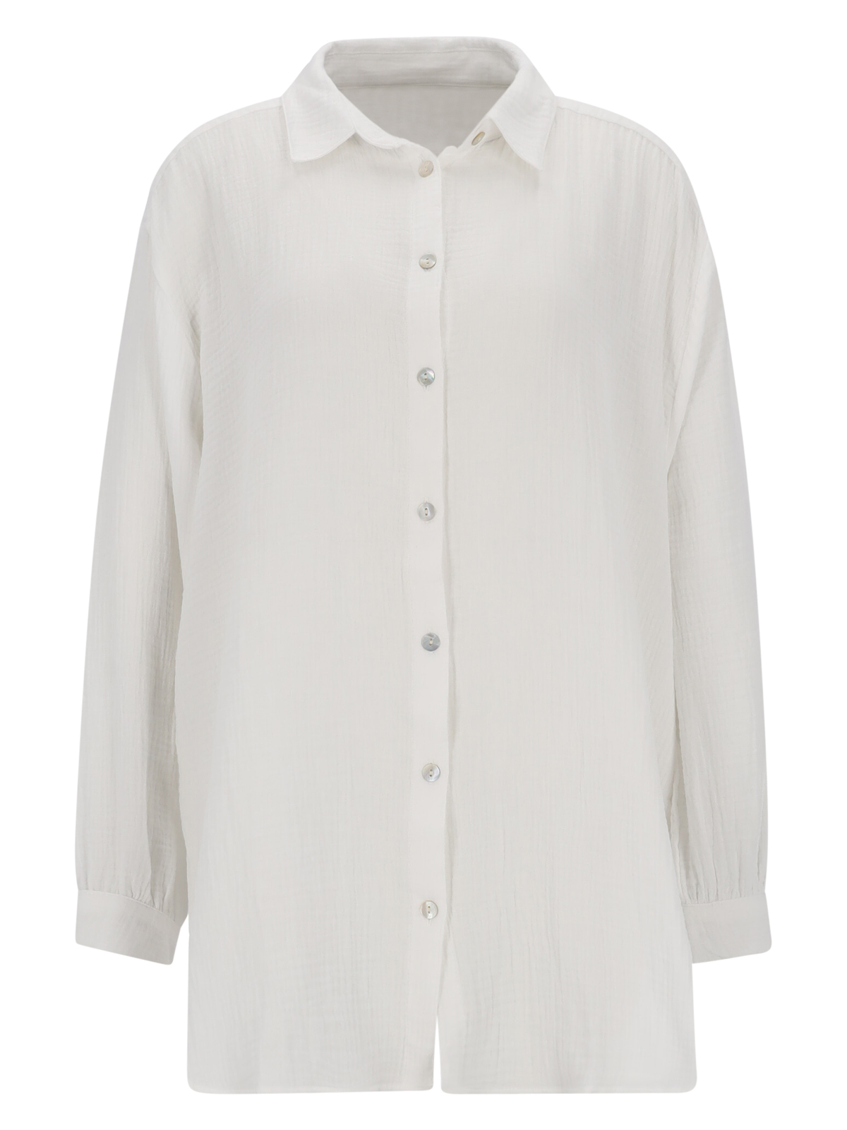 DOB LONG-Bluse, Oversize, überschni female