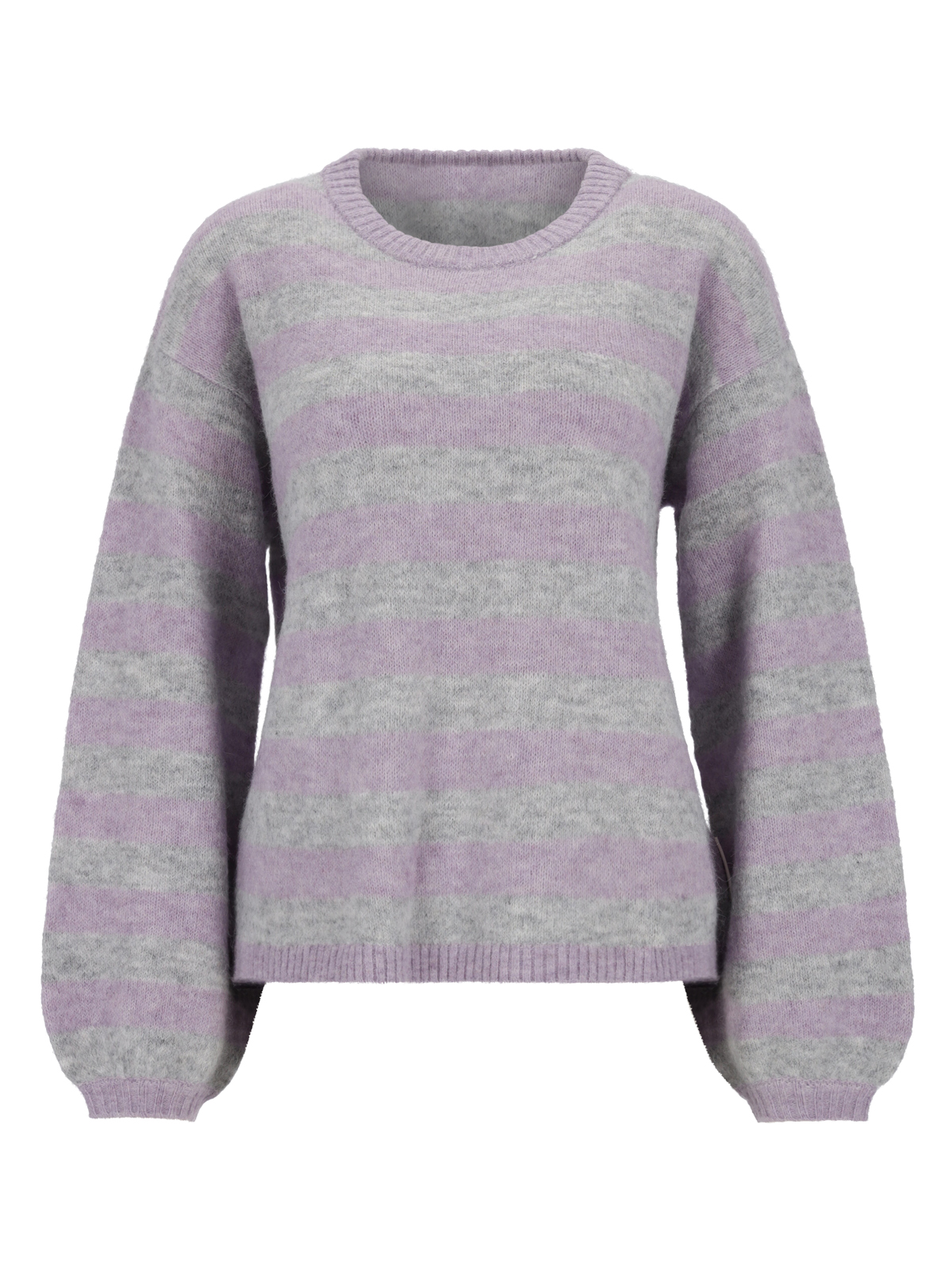 Cloud Knit Pullover striped female