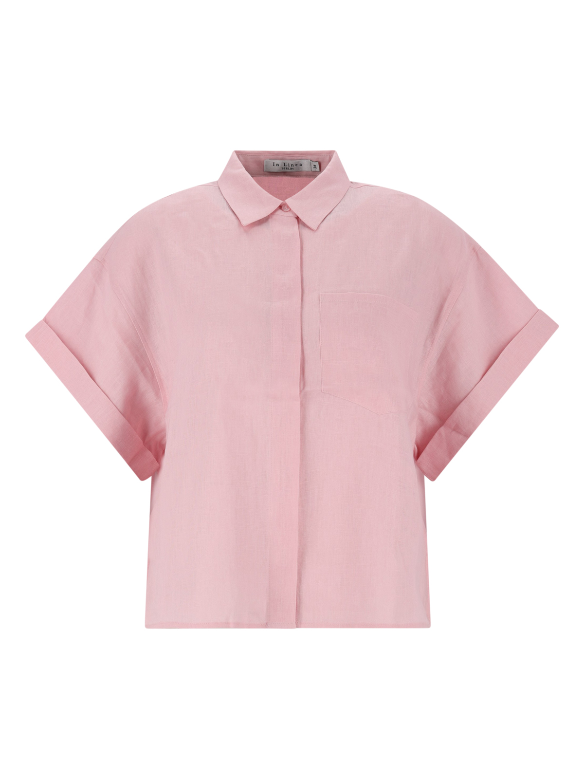 Bluse, Hemdkragen, 1/2-Arm female