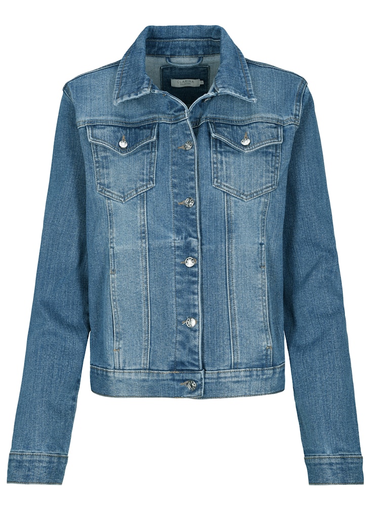NOS Jeansjacke, 1/1 Arm, uni female