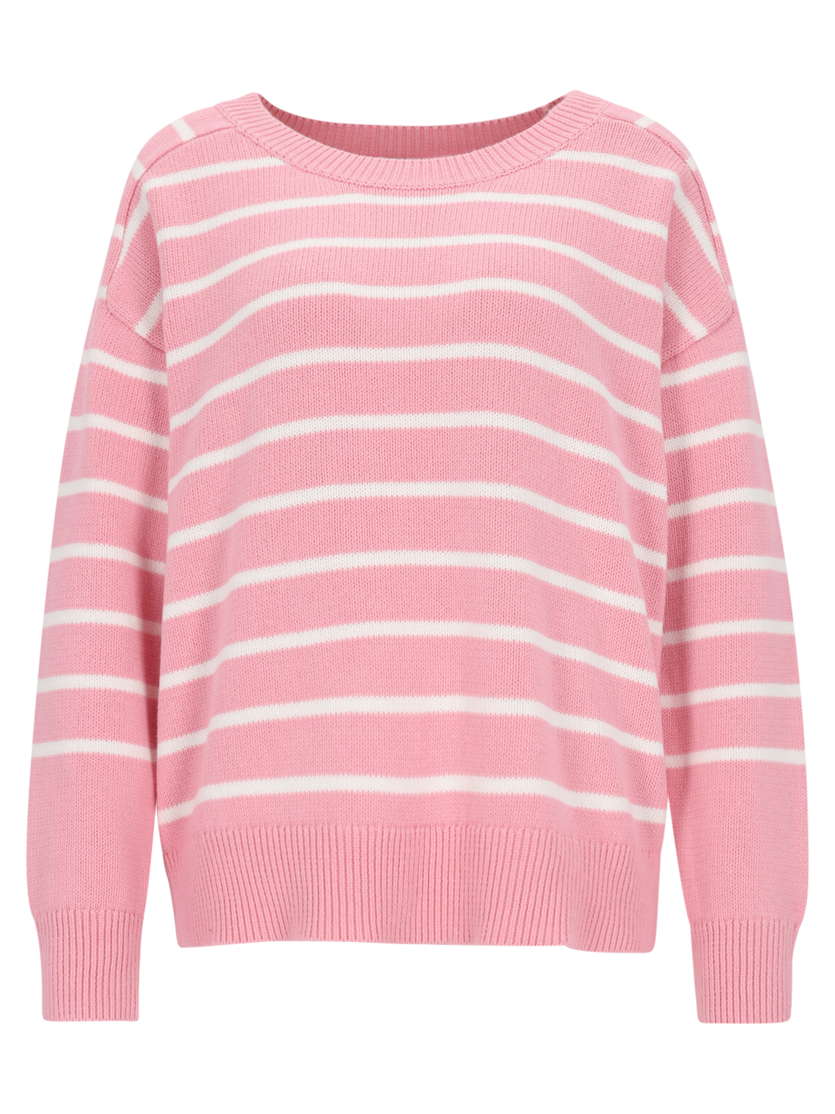 Rdh.-Pullover, 1/1 Arm, Ringel female