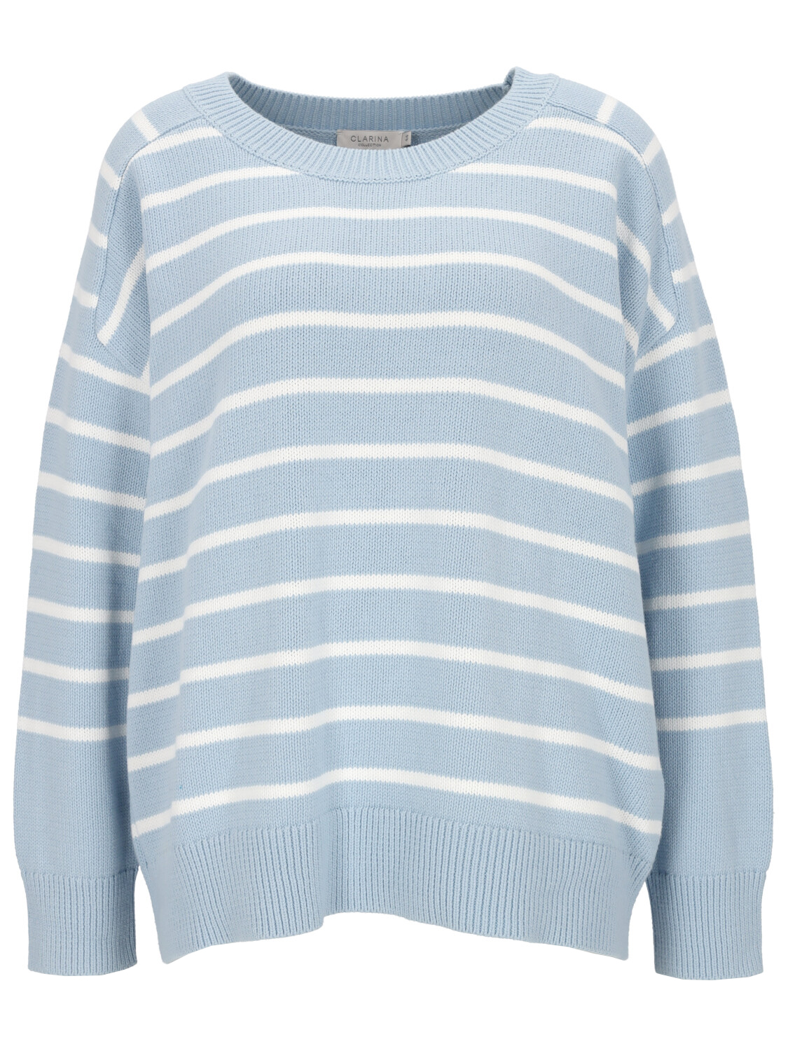 Rdh.-Pullover, 1/1 Arm, Ringel female