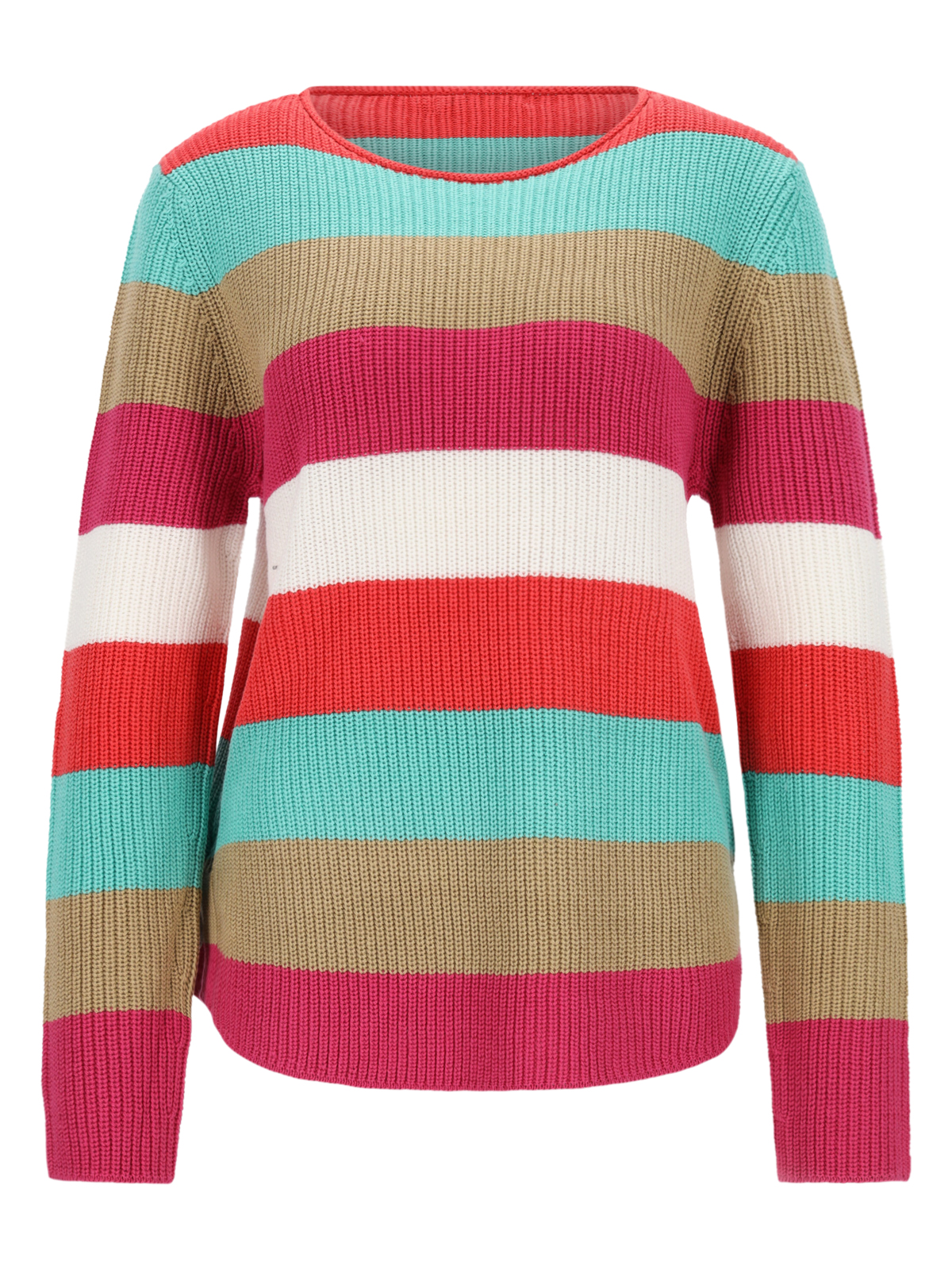 Rdh.-Pullover, 1/1 Arm, Ringel female