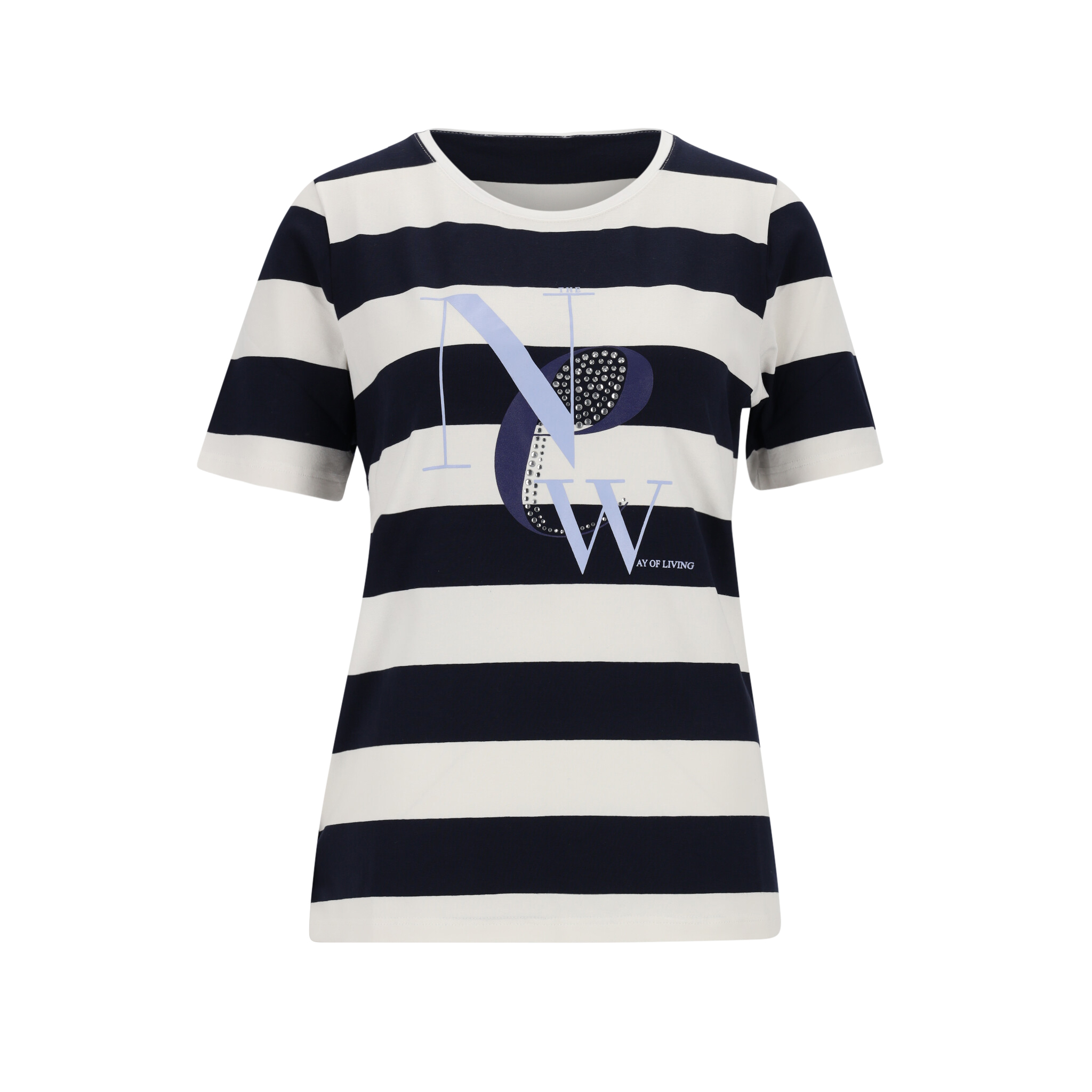 Rdh.-Shirt, 1/2 Arm, Streifen female