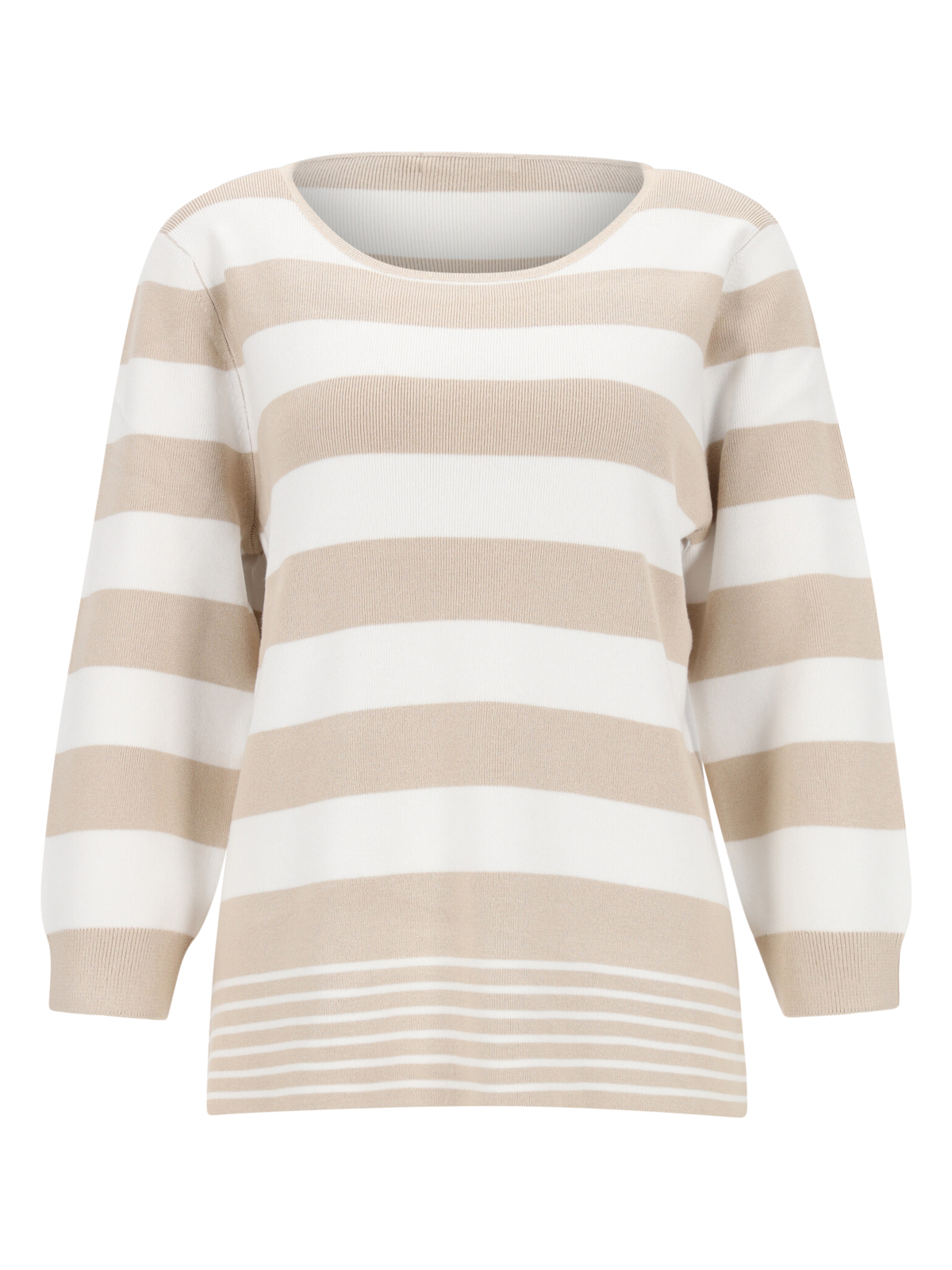Rdh.-Pullover, 3/4 Arm,Ringel female