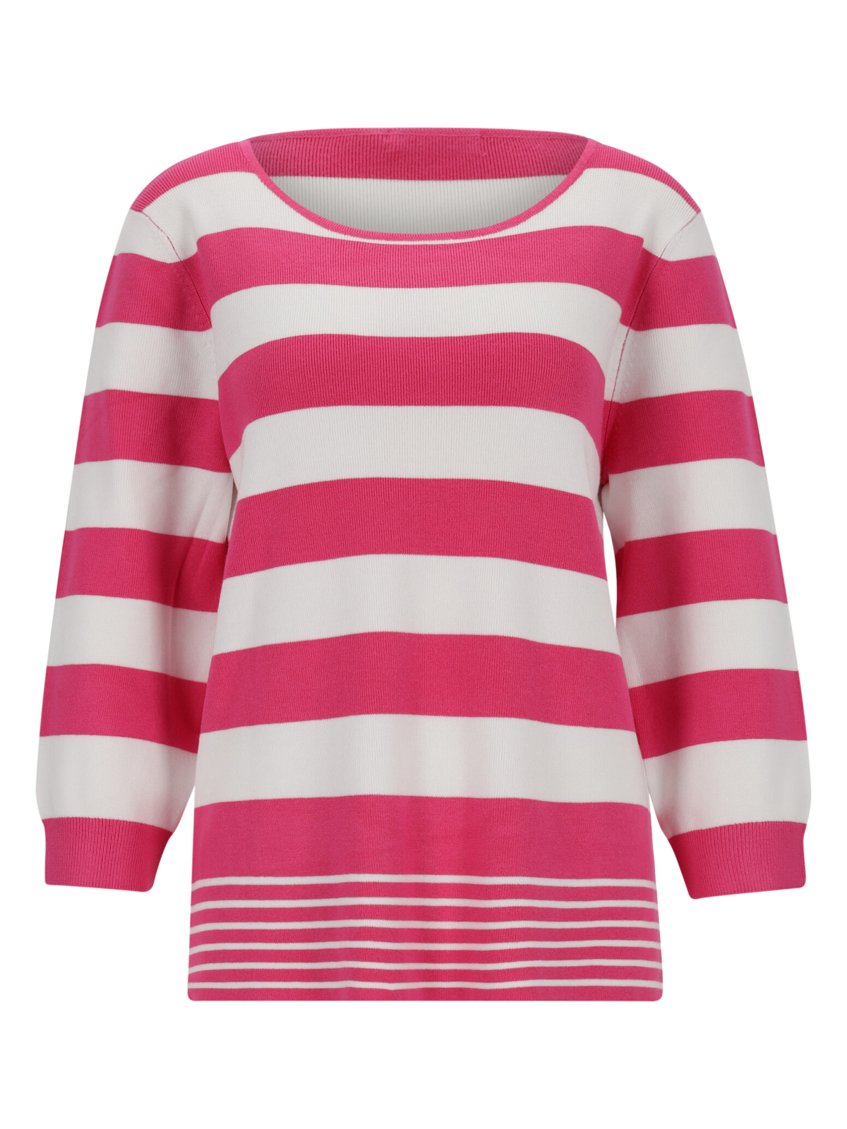 Rdh.-Pullover, 3/4 Arm,Ringel female
