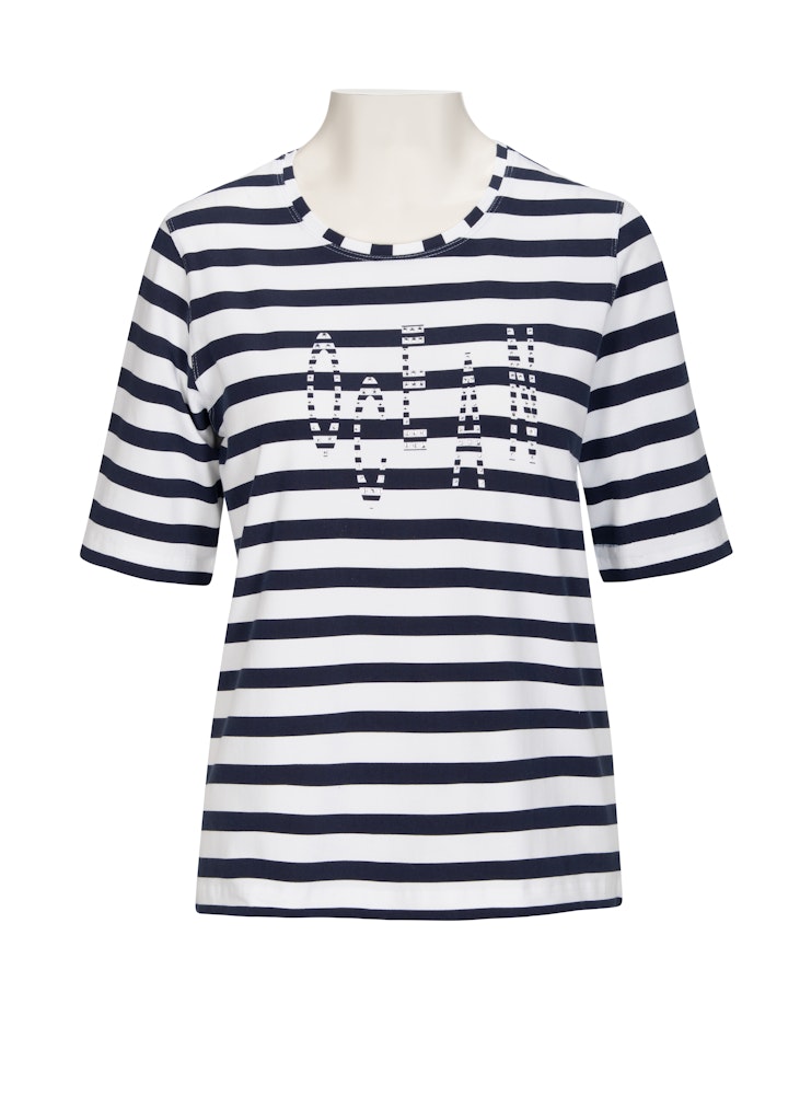 Rdh.-Shirt, 1/2 Arm, Streifen female
