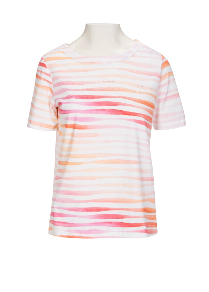 Rdh.-Shirt, 1/2 Arm, Streifen female