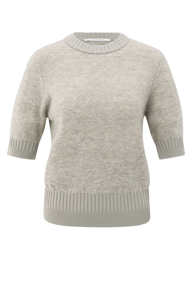 Strickpullover mit Rippdetails female