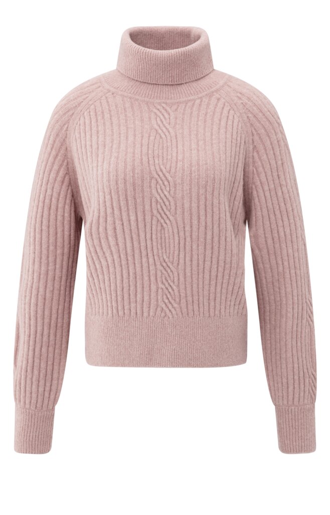 Pullover mit Zopfmusterdetail female