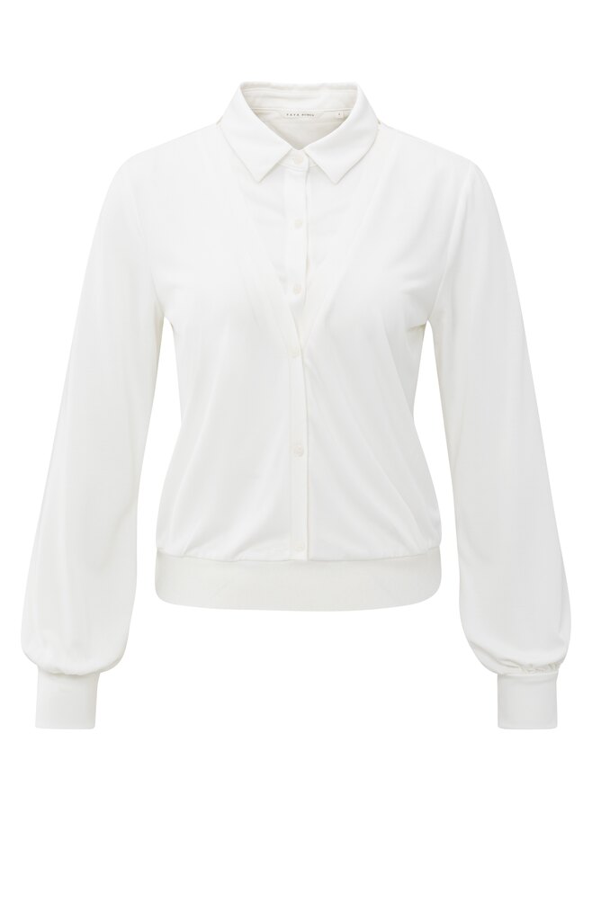 Bluse mit Zwei-Lagen-Look female