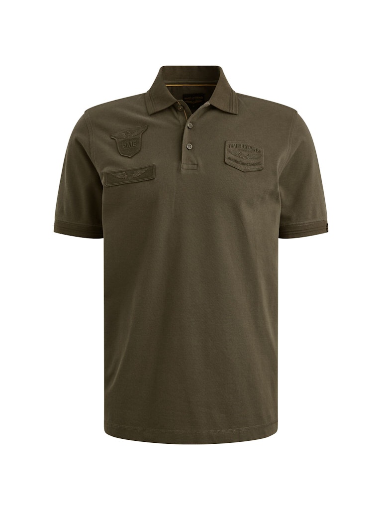 Fine pique badge male