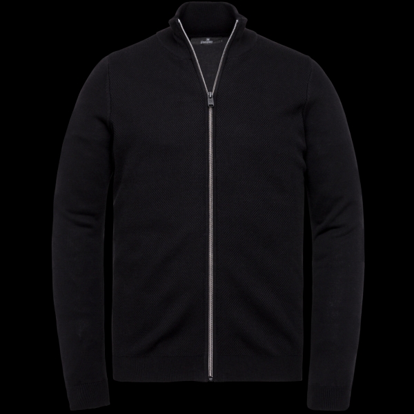 Zip jacket cotton modal