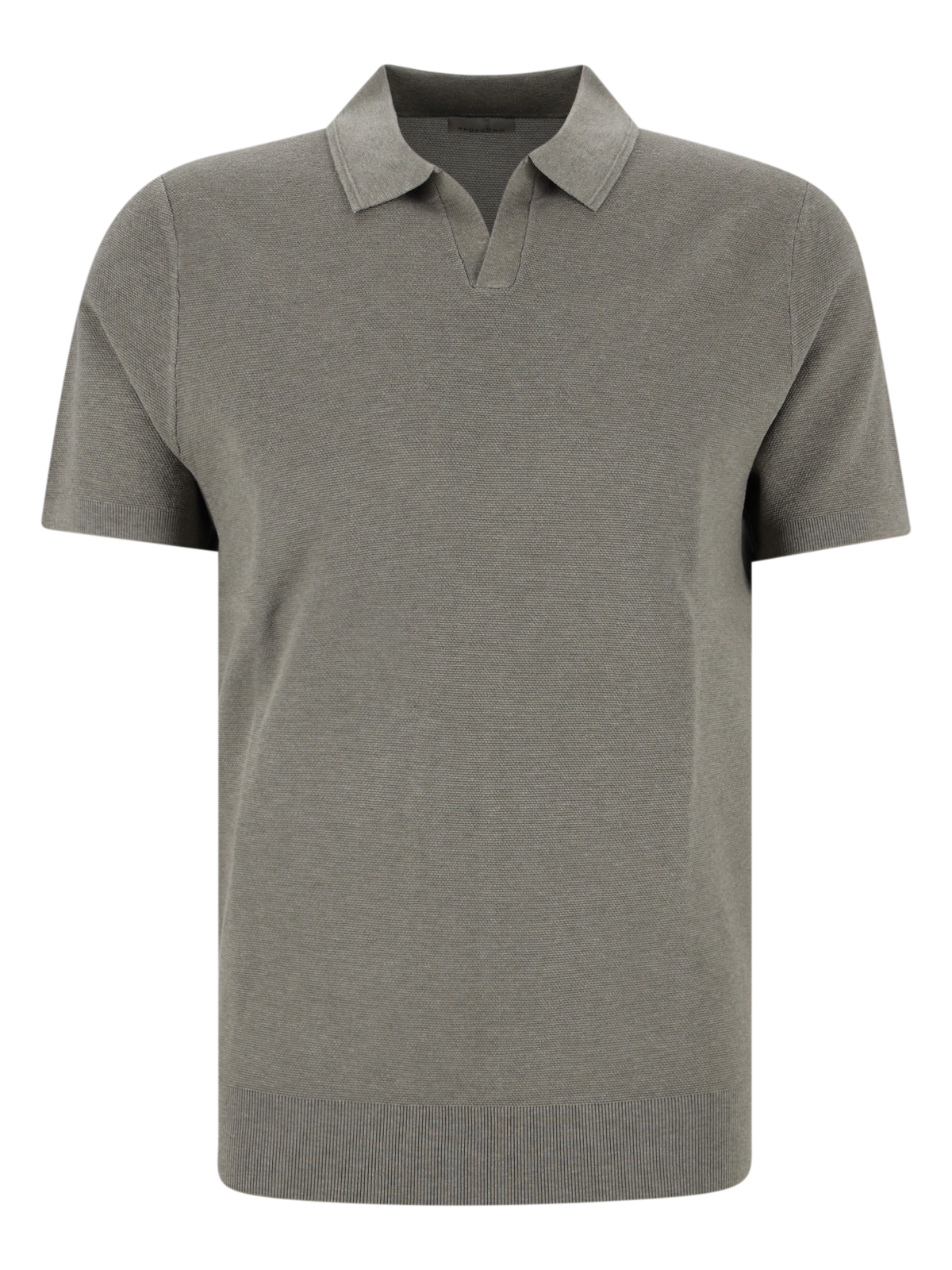 POLO OPEN COLLAR SS M GREEN male