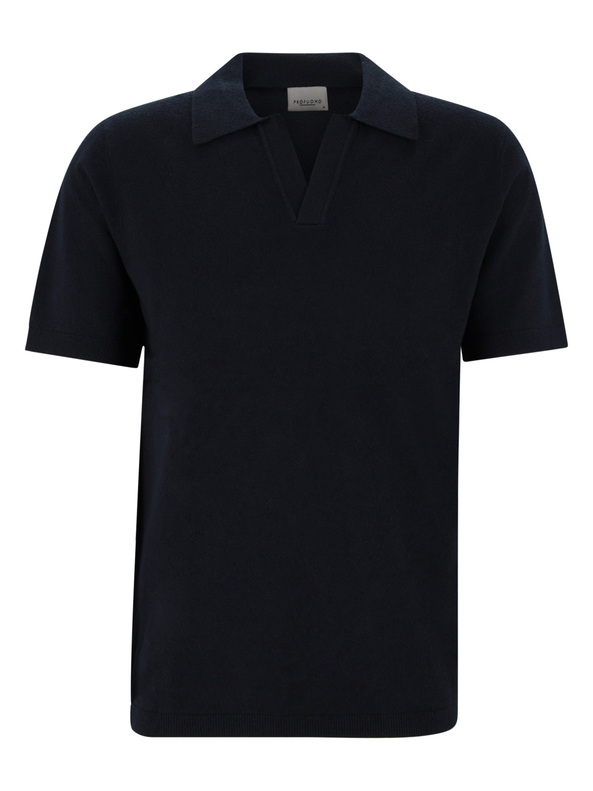 POLO OPEN COLLAR SS NAVY male