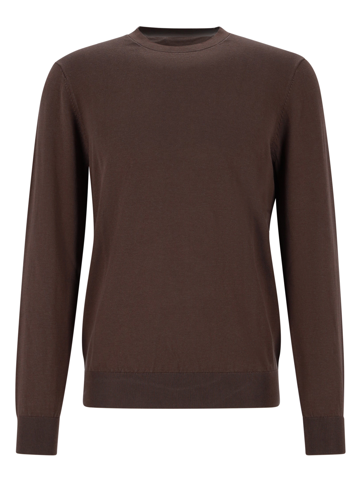 PULLOVER CREW NECK BROWN male