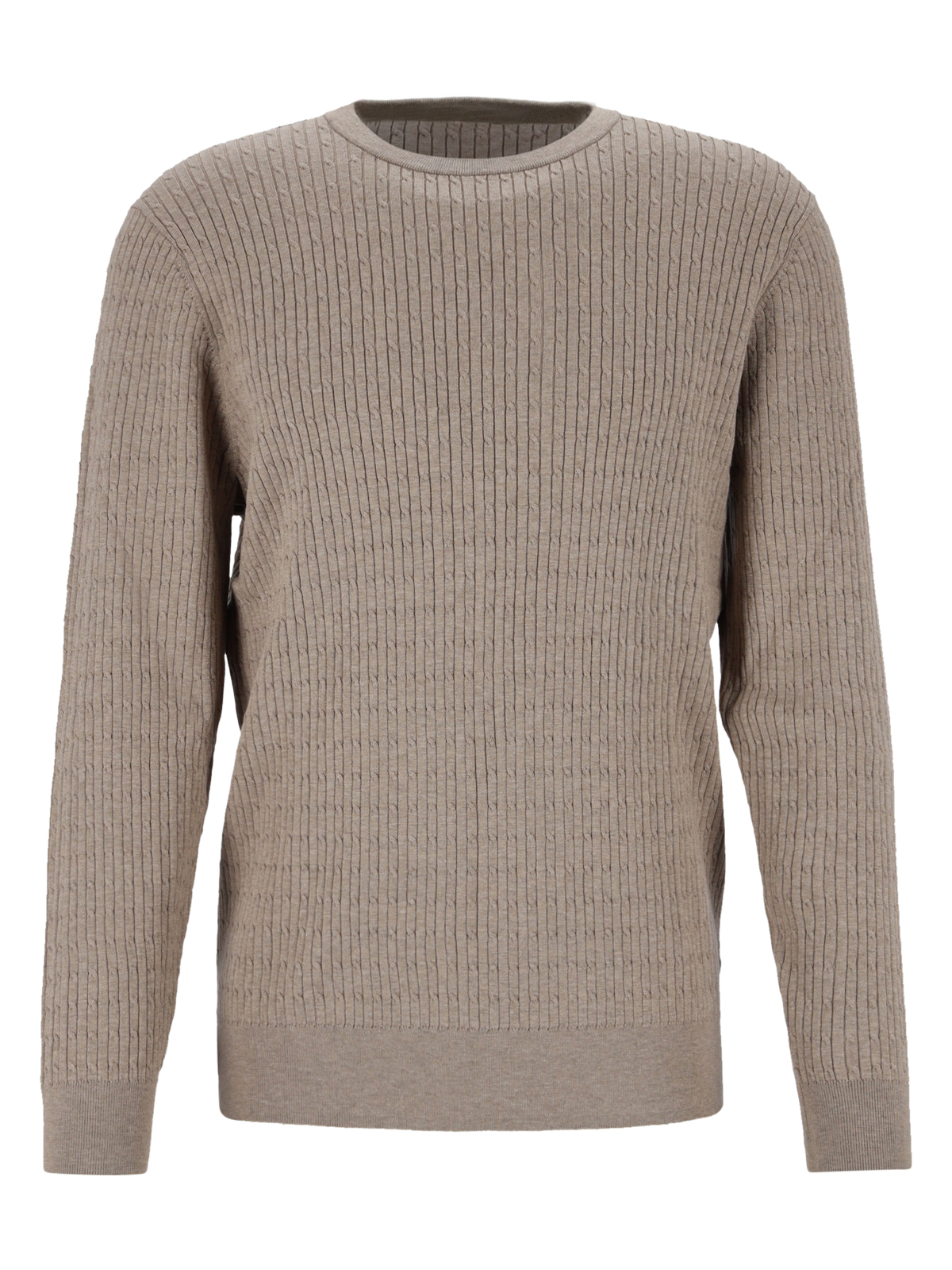PULLOVER CREW NECK BEIGE male
