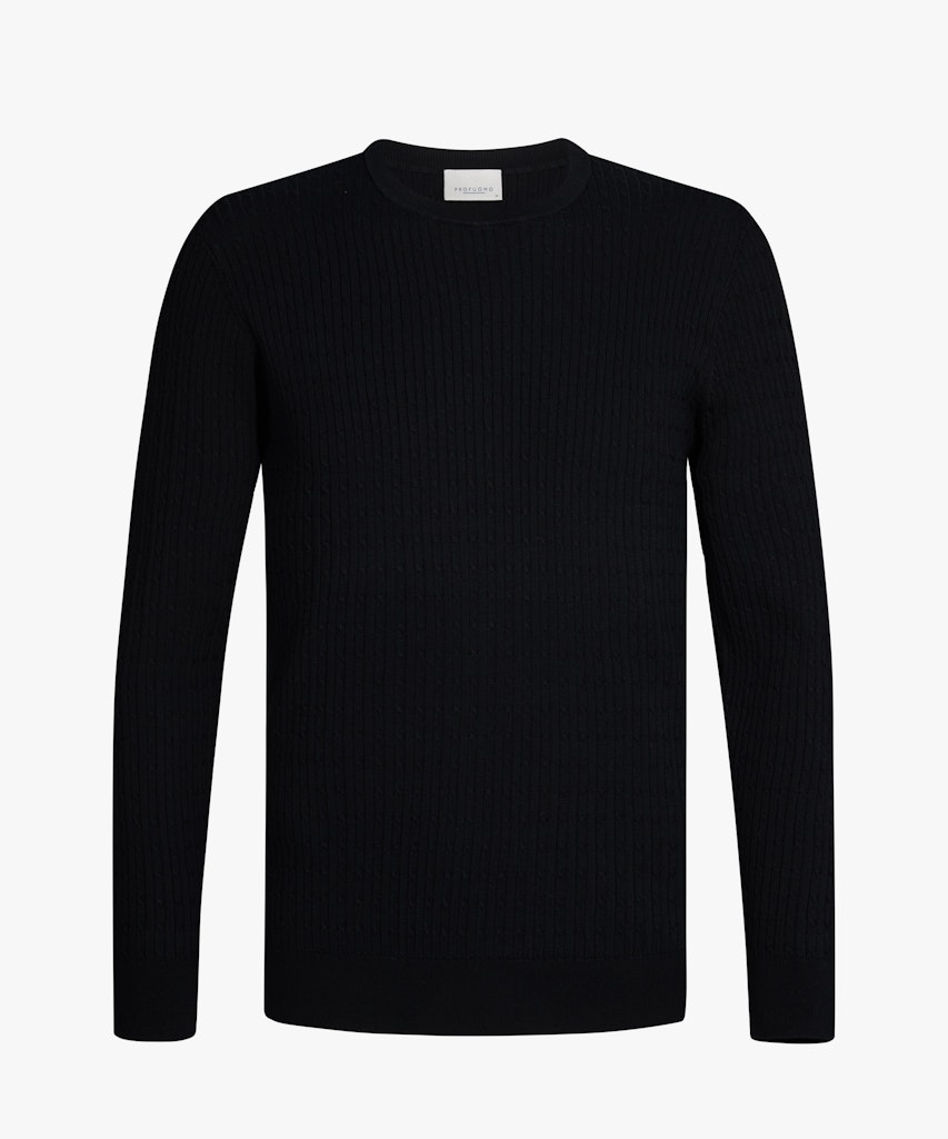 PULLOVER CREW NECK NAVY male