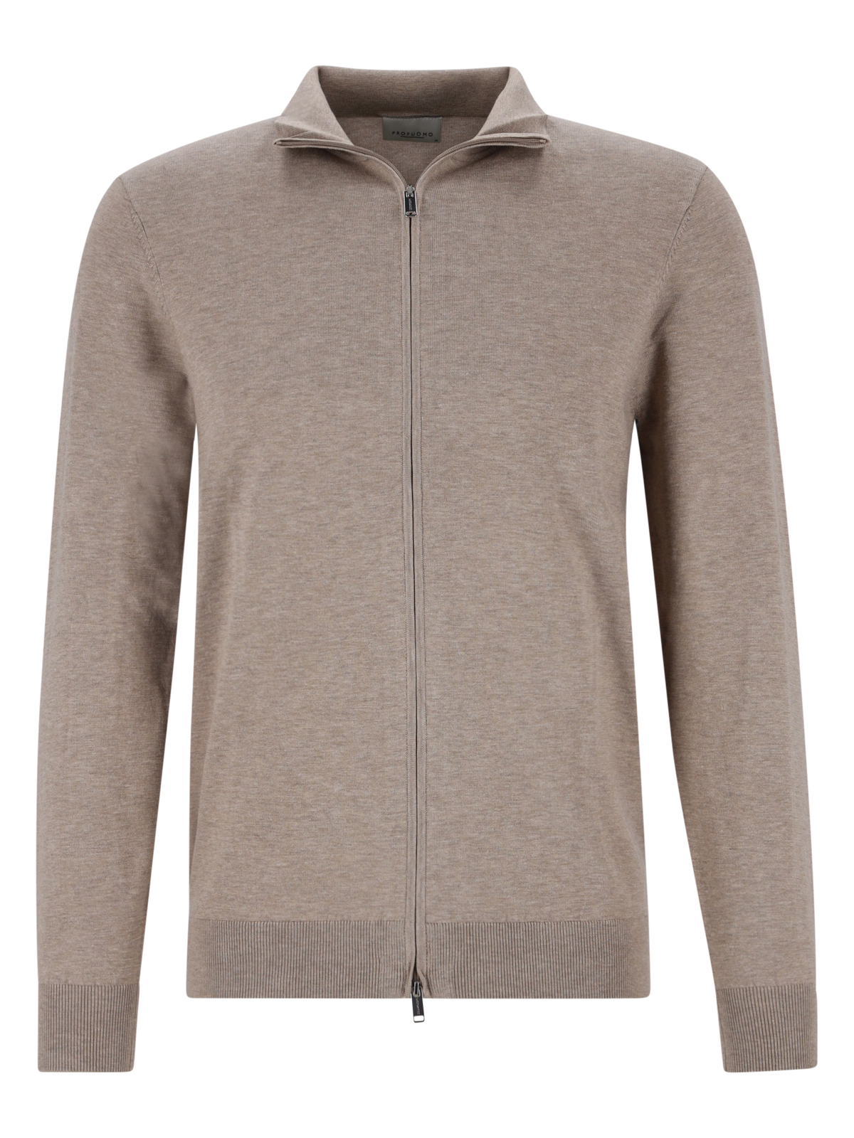CARDIGAN FULL ZIP BEIGE male