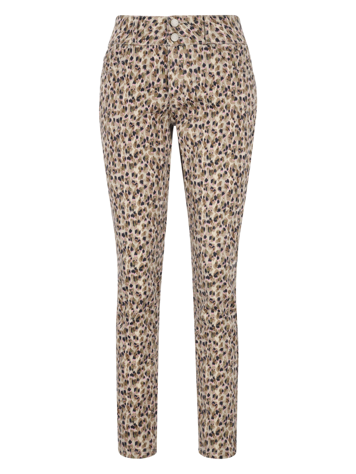 Tummyless cropped stretch twill female