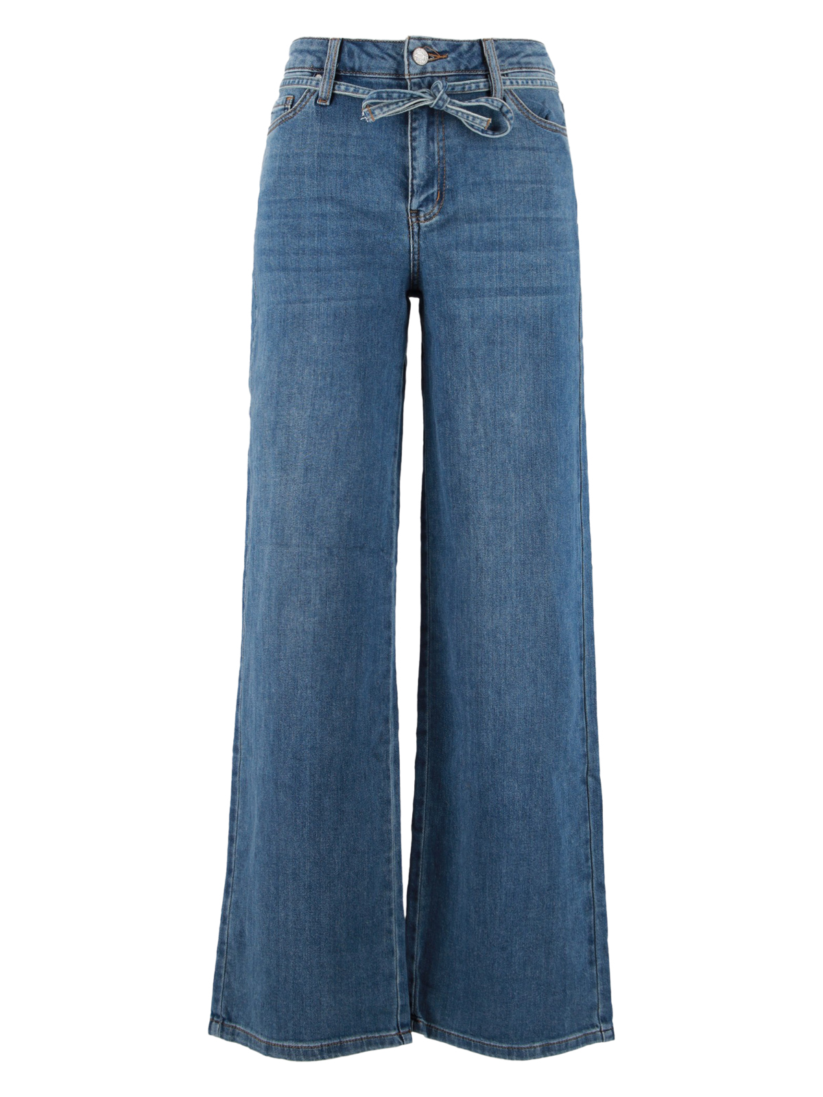 Wide Leg-L stretch denim female